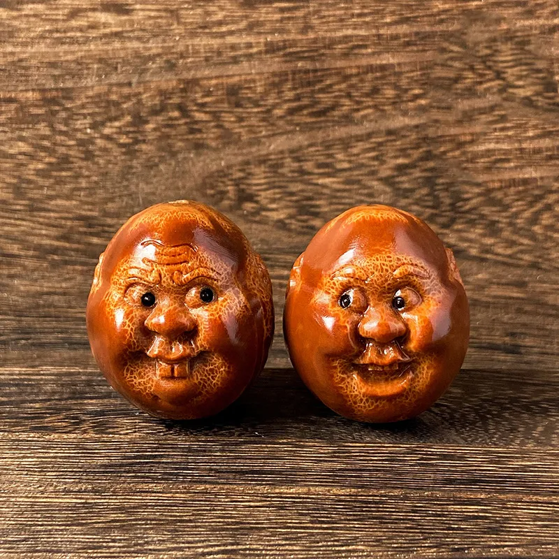 Strange Snow Olive Pit Walnut Collectible Unisex-1