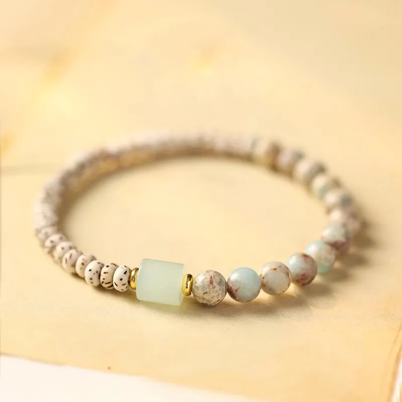 There Is You In The Long World Star Moon Bodhi Seeds Bracelets Unisex-5