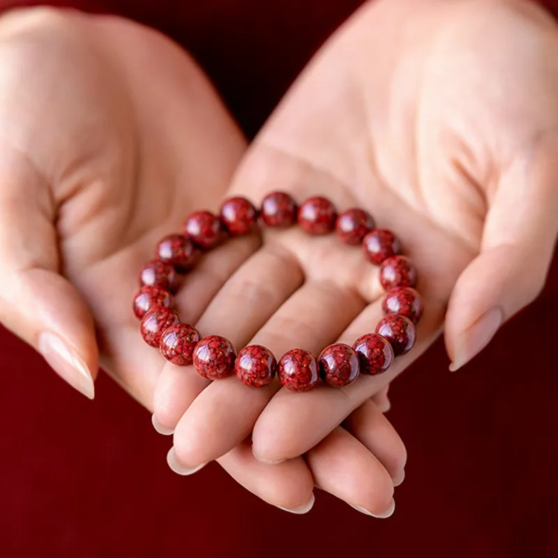 Strange Snow Cinnabar Bracelets Unisex-2
