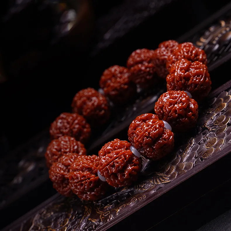 Strange Snow King Kong Bodhi Seeds Bracelets Unisex-2