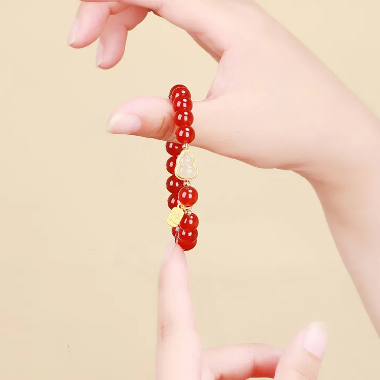 Strange Snow Agate Bracelets Unisex-2