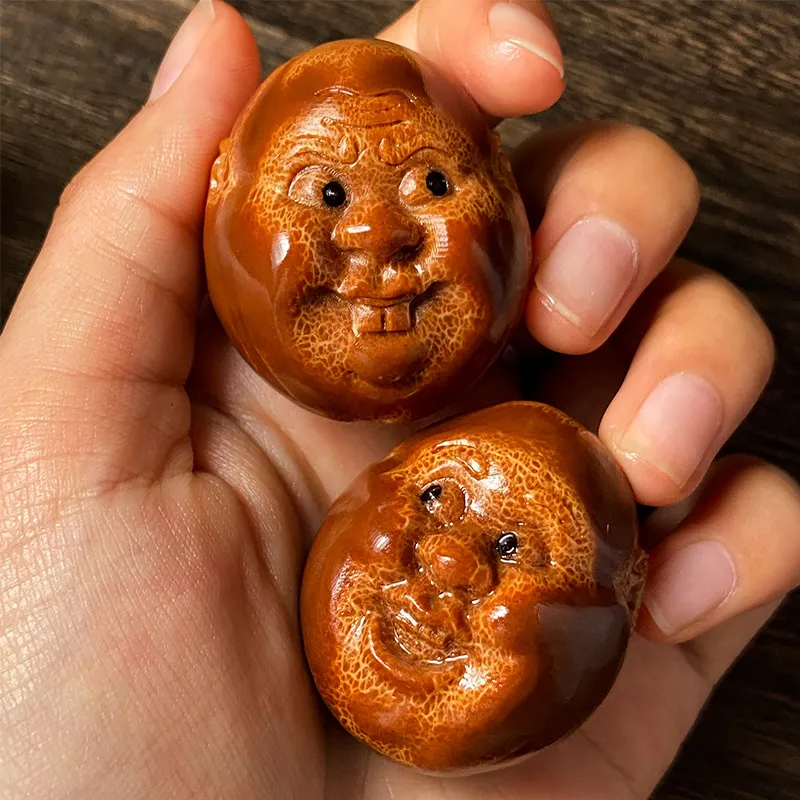 Strange Snow Olive Pit Walnut Collectible Unisex-4