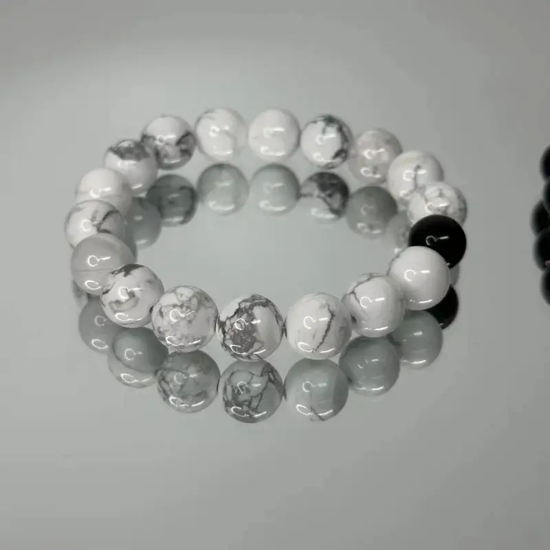 Strange Snow Obsidian Bracelets Unisex-2