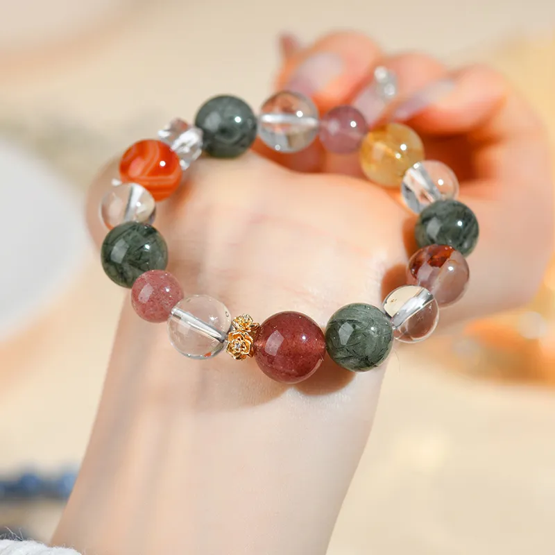Strange Snow Crystal Jade Bracelets Unisex-3