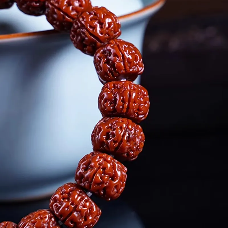 Strange Snow King Kong Bodhi Seeds Bracelets Unisex-2