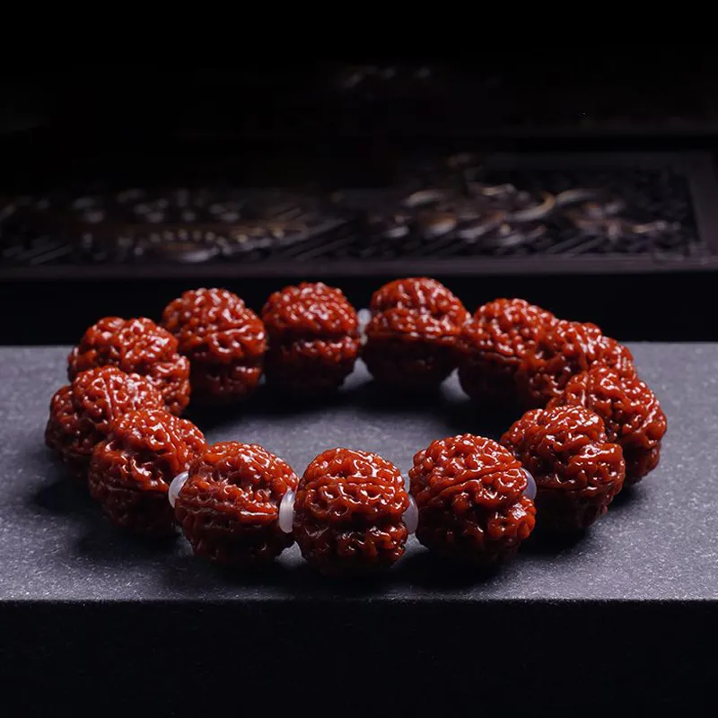 Strange Snow King Kong Bodhi Seeds Bracelets Unisex-1