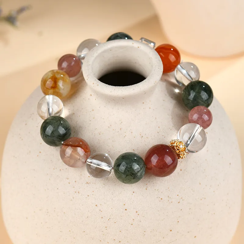 Strange Snow Crystal Jade Bracelets Unisex-1