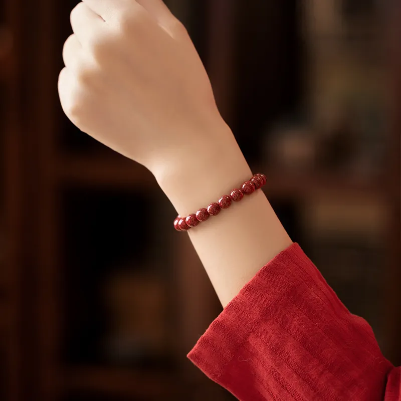 Strange Snow Cinnabar Bracelets Unisex-4