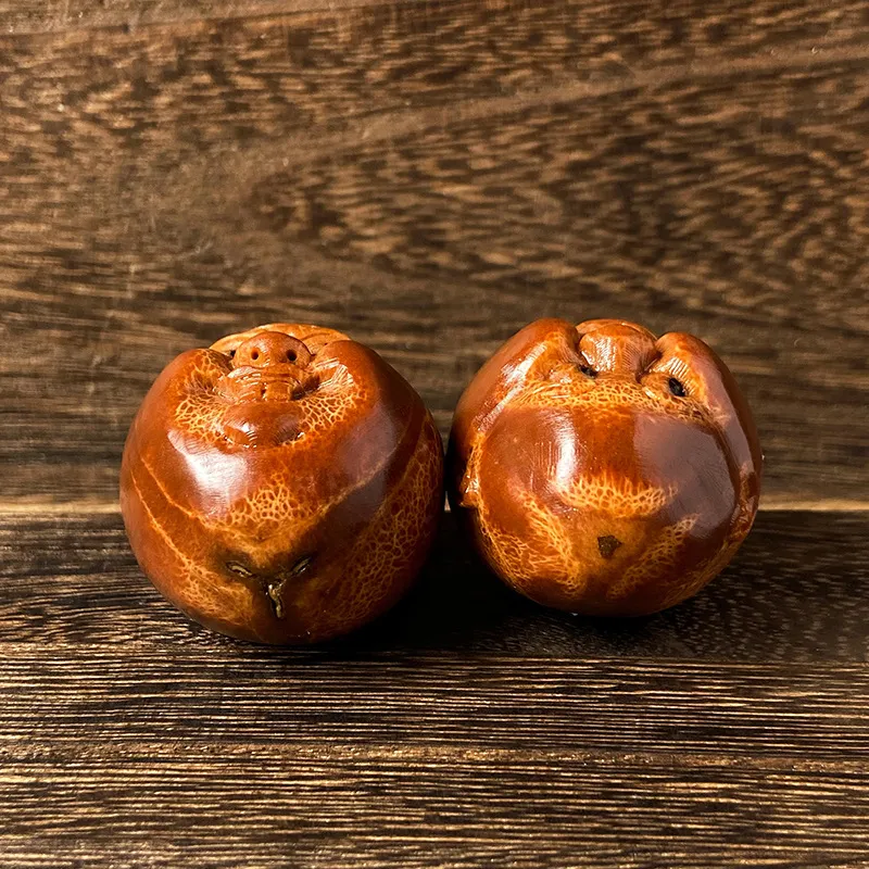 Strange Snow Olive Pit Walnut Collectible Unisex-3