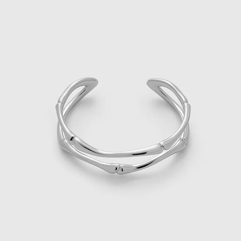 Amber Lollipop Luminous Bamboo Collection Alloy Bangles Unisex-13