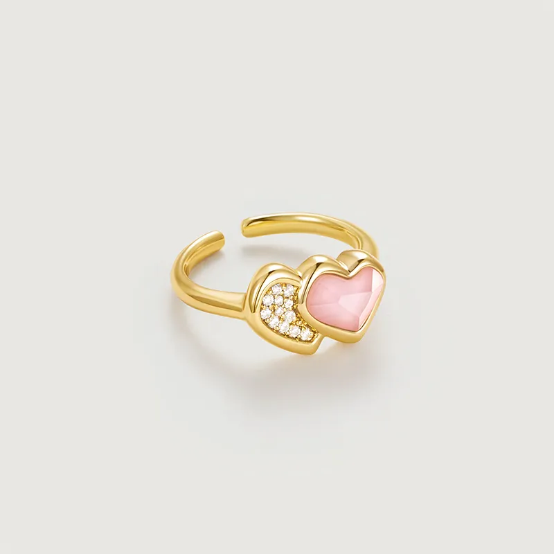 Amber Lollipop AMOUR Collection Shell Rings Women's-10