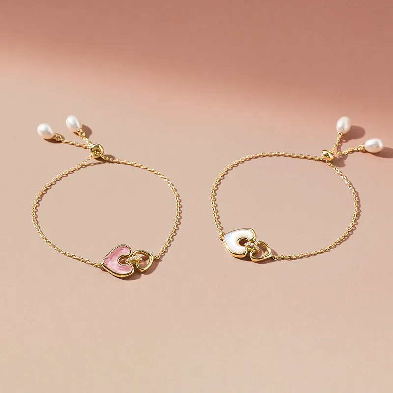 Amber Lollipop AMOUR Collection Pearl Bracelets Women's-10