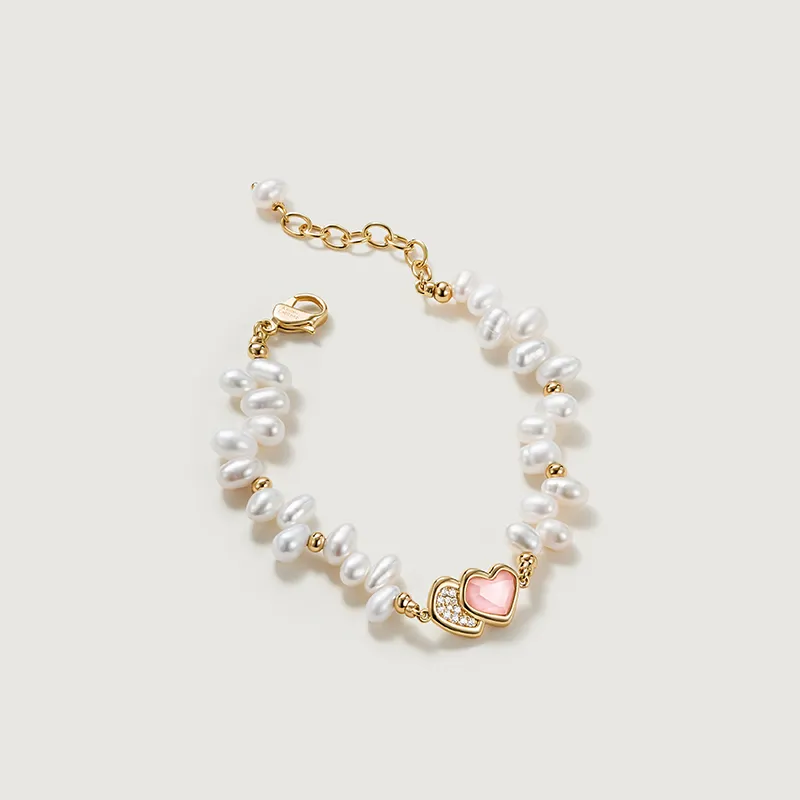 Amber Lollipop AMOUR Collection Pearl Bracelets Women's-10