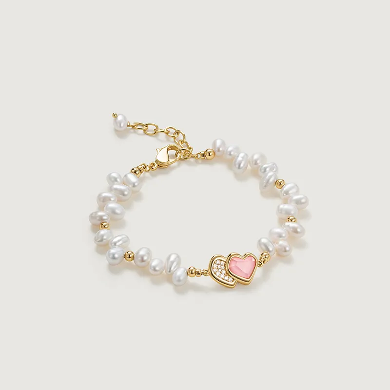 Amber Lollipop AMOUR Collection Pearl Bracelets Women's-11