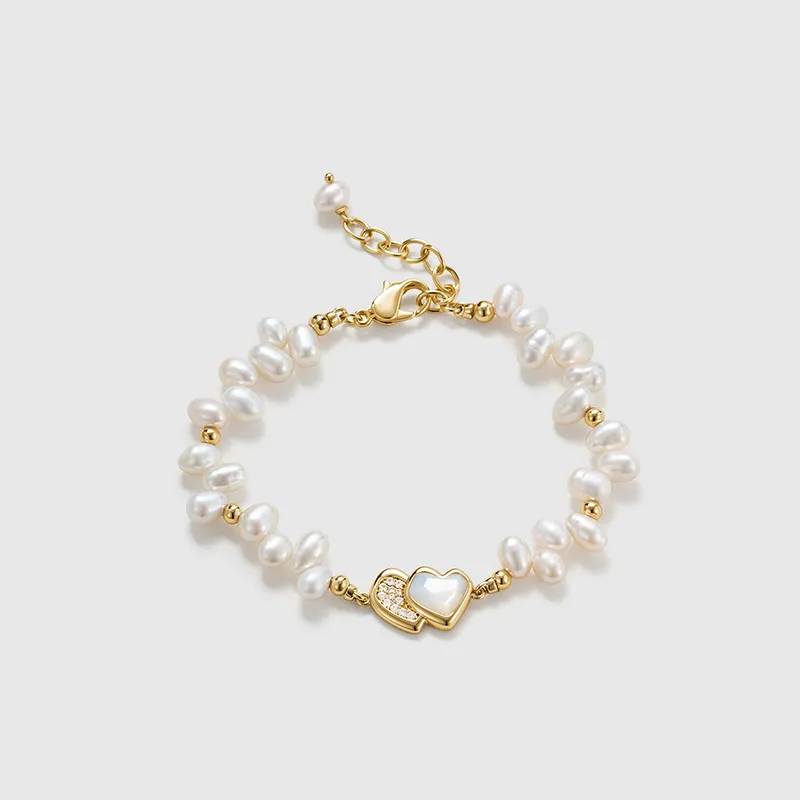 Amber Lollipop AMOUR Collection Pearl Bracelets Women's-4
