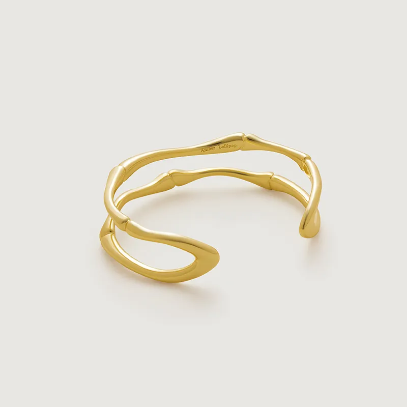 Amber Lollipop Luminous Bamboo Collection Alloy Bangles Unisex-8