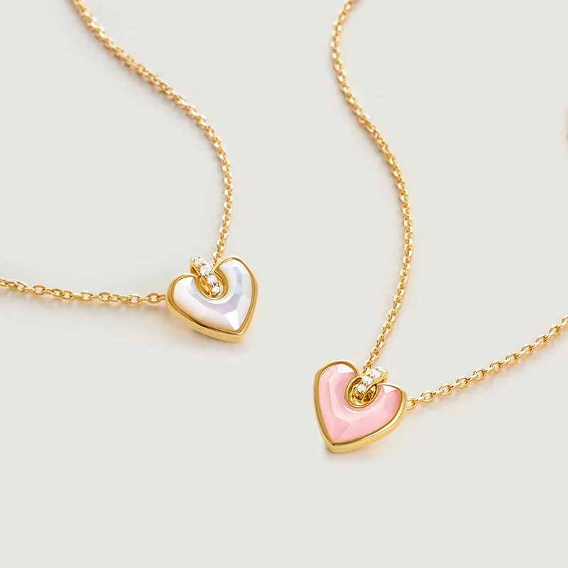 Amber Lollipop AMOUR Collection Shell Necklaces Women's-2