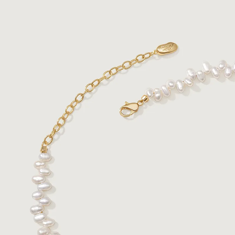 Amber Lollipop Pearl Necklaces Women's-6