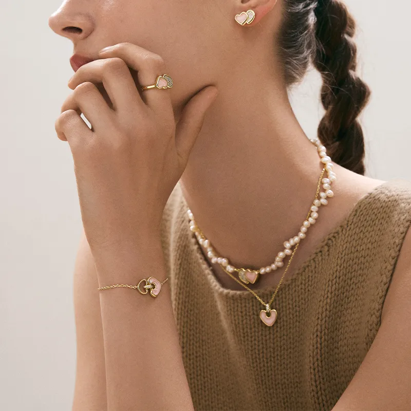 Amber Lollipop AMOUR Collection Pearl Bracelets Women's-9