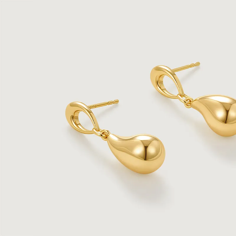 Amber Lollipop S925 Silver Stud Earrings Women's-6