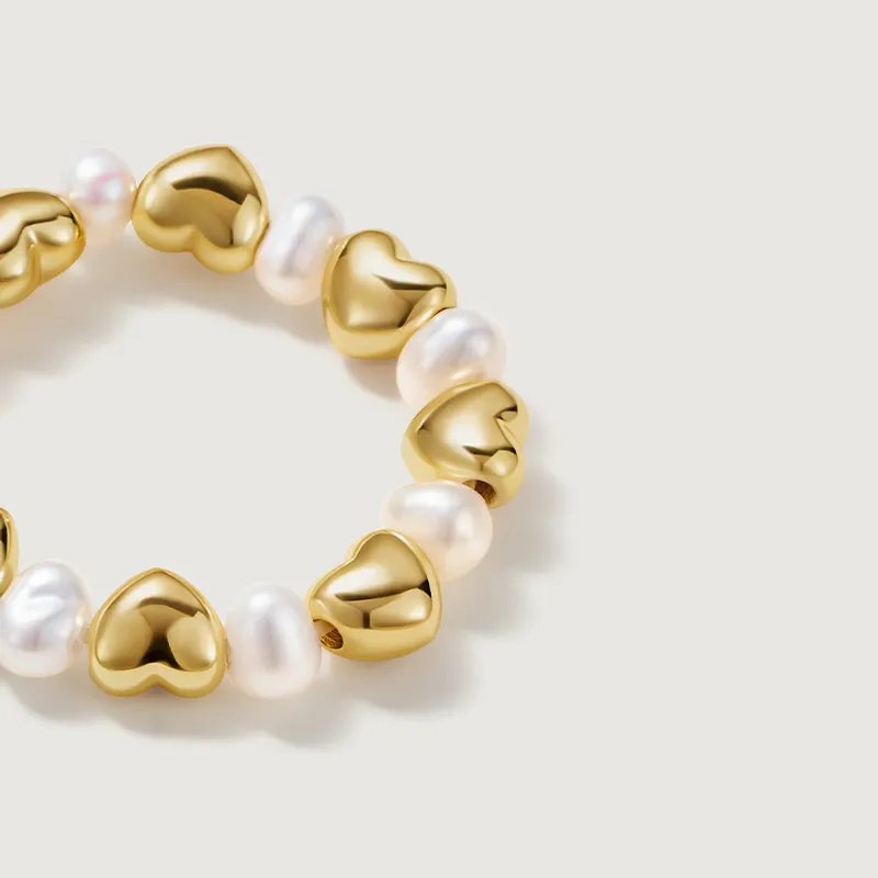 Amber Lollipop Luck Collection Pearl Rings Women's-4