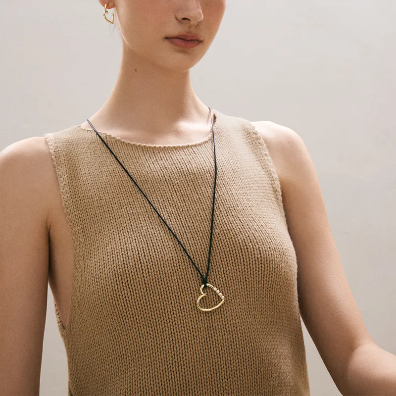 Amber Lollipop Pearl Necklaces Women's-1