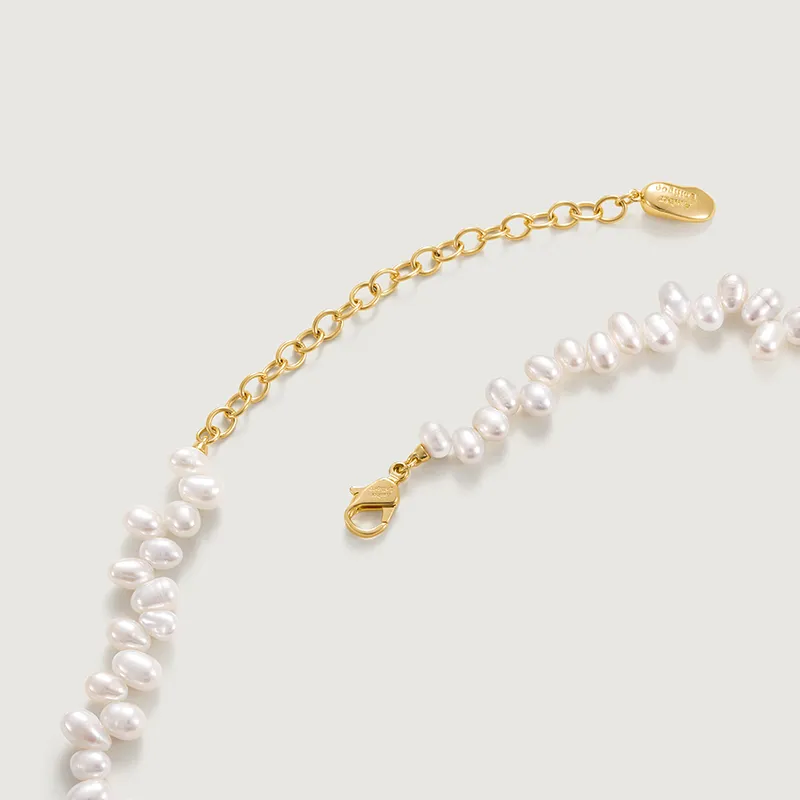Amber Lollipop Pearl Necklaces Women's-3