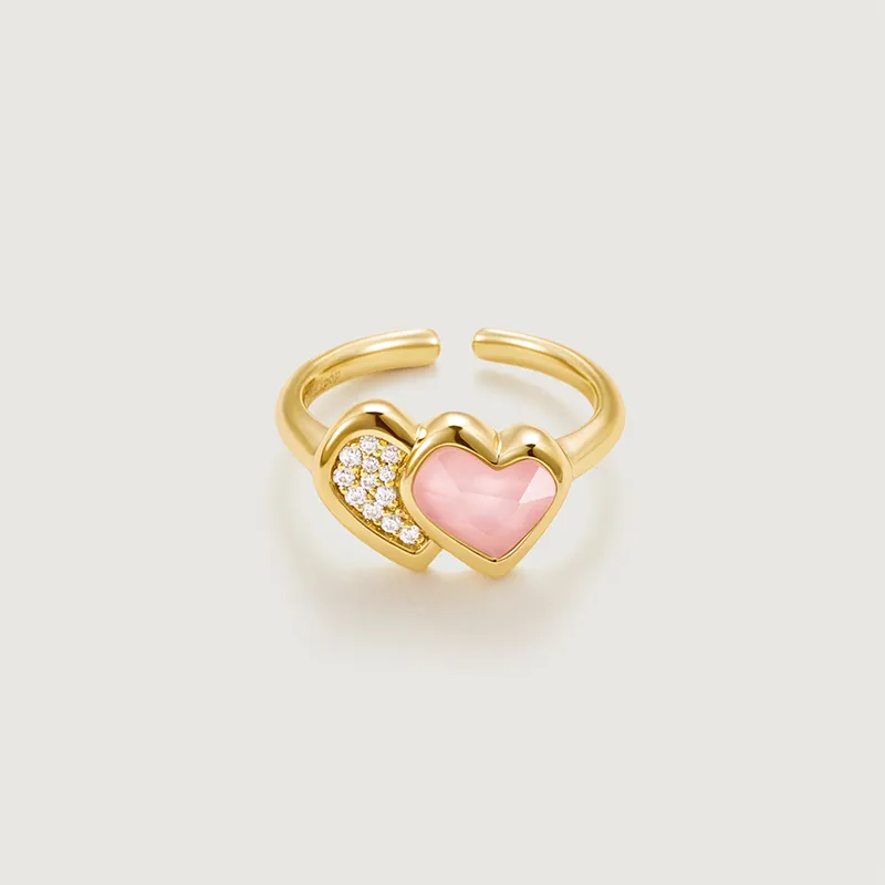 Amber Lollipop AMOUR Collection Shell Rings Women's-11