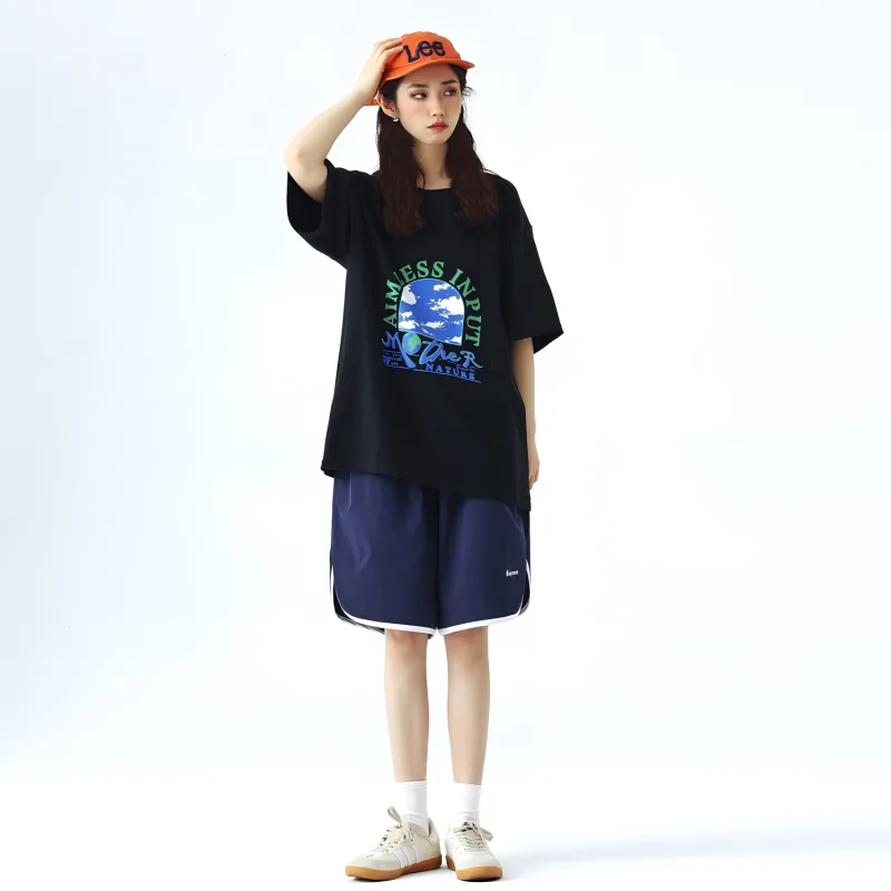 SUPERMOON Loose Fit Shorts Unisex-9