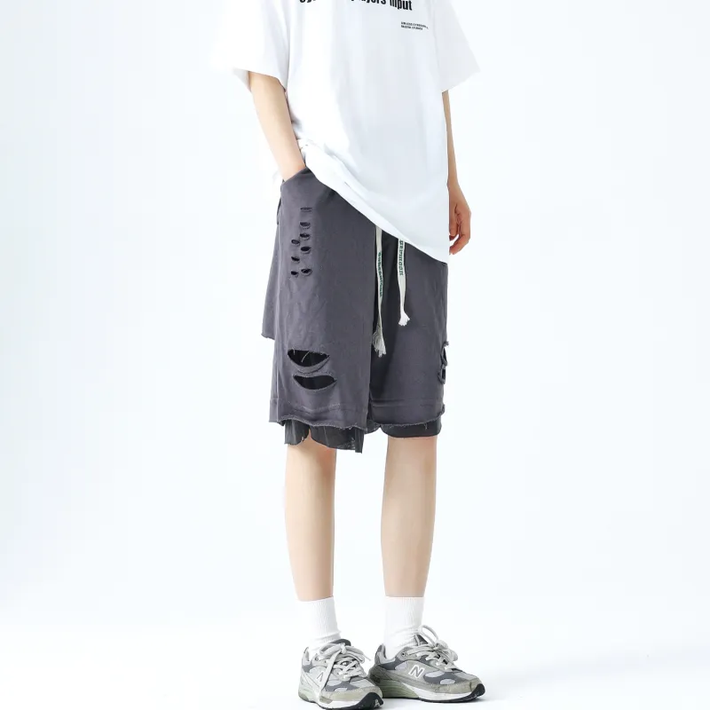SUPERMOON Loose Fit Shorts Unisex-11