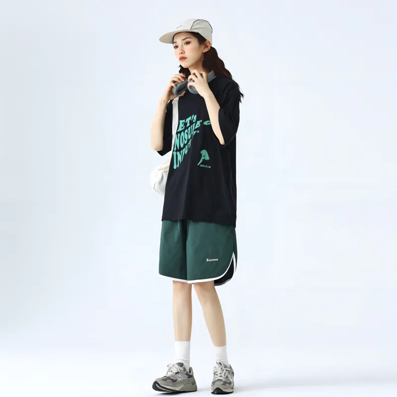 SUPERMOON Loose Fit Shorts Unisex-4