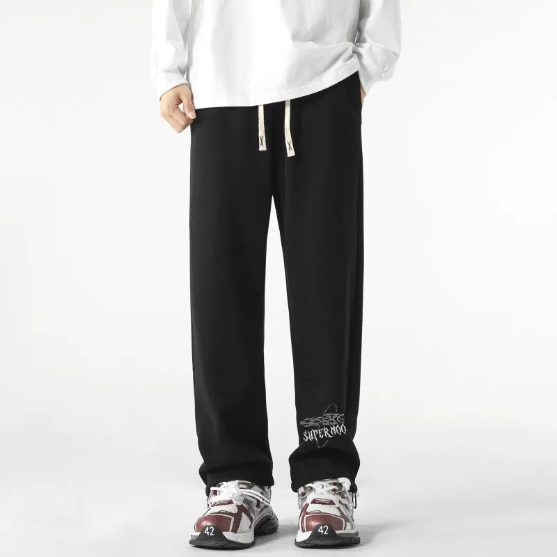 SUPERMOON Knitted Sports Pants Unisex-15