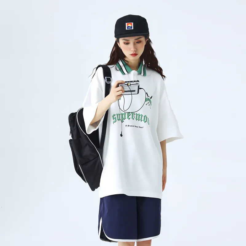 SUPERMOON Loose Fit Shorts Unisex-25