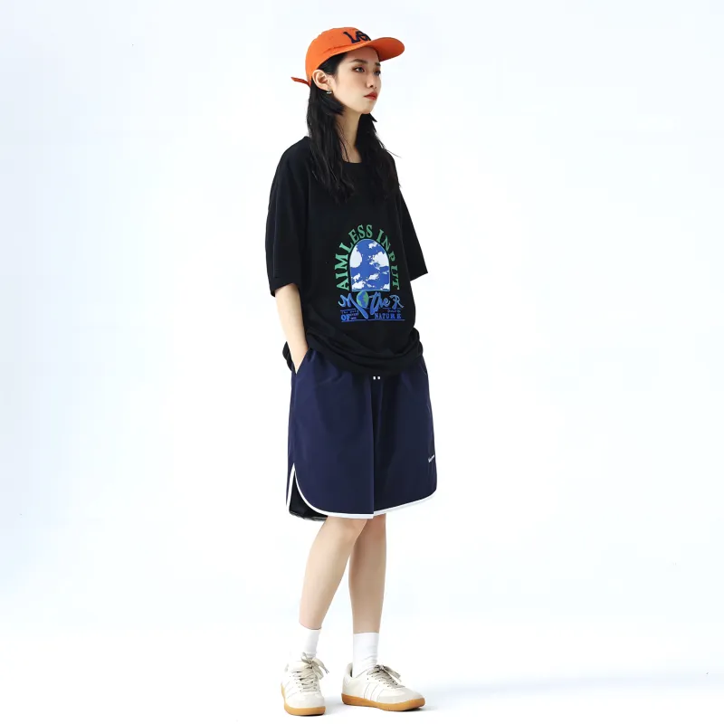 SUPERMOON Loose Fit Shorts Unisex-11