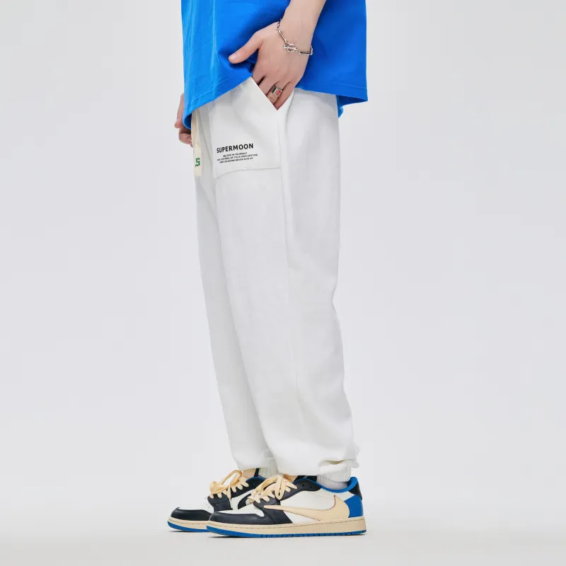 SUPERMOON Knitted Sweatpants Unisex-4