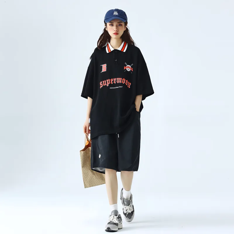 SUPERMOON Loose Fit Shorts Unisex-26