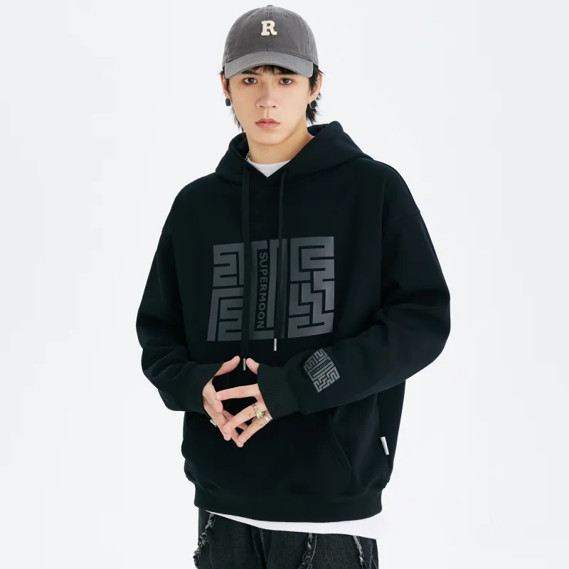 SUPERMOON Autumn And Winter Season Sweatshirt Unisex-3