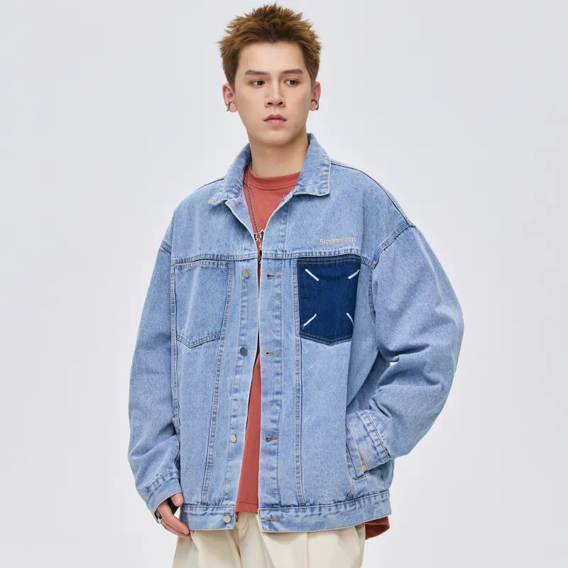 SUPERMOON Denim Jackets Unisex-16