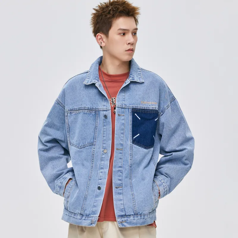 SUPERMOON Denim Jackets Unisex-11