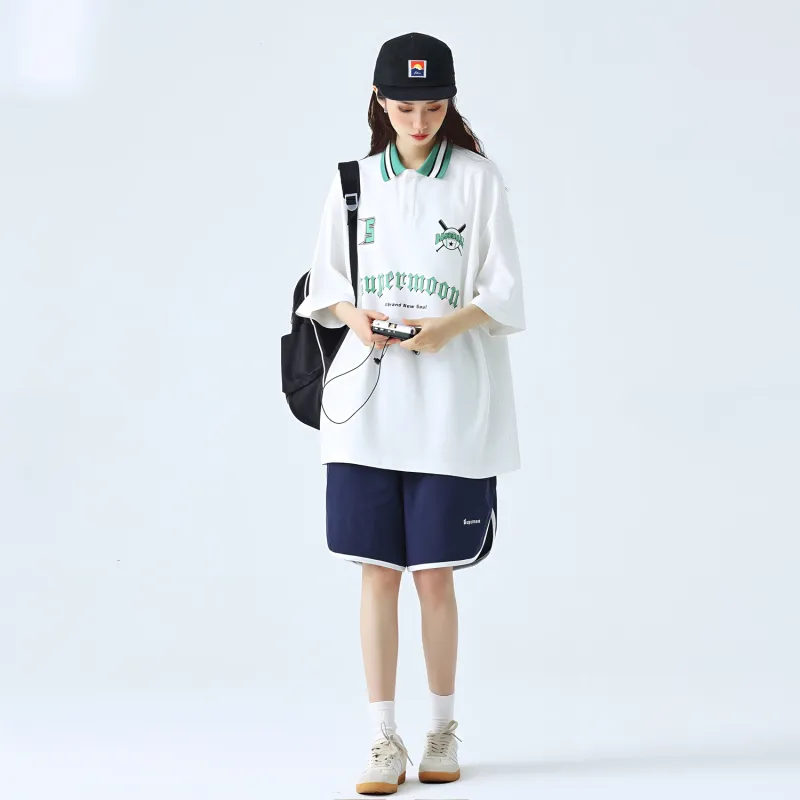SUPERMOON Loose Fit Shorts Unisex-20