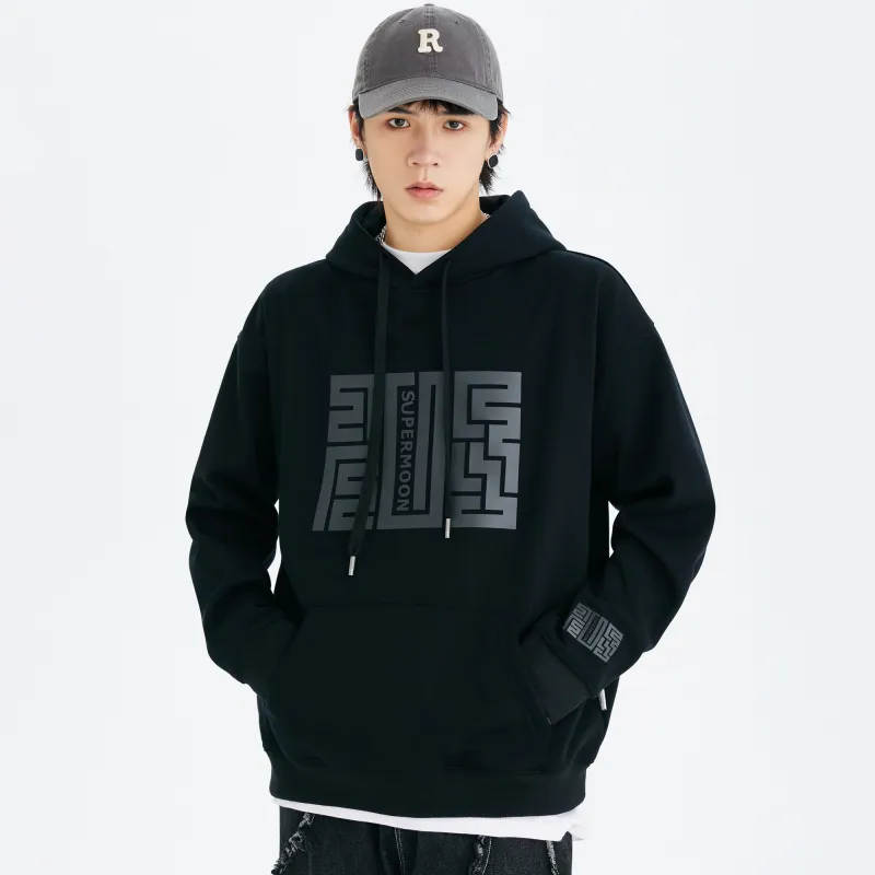 SUPERMOON Autumn And Winter Season Sweatshirt Unisex-2