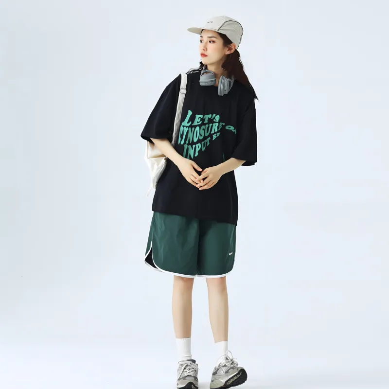 SUPERMOON Loose Fit Shorts Unisex-3
