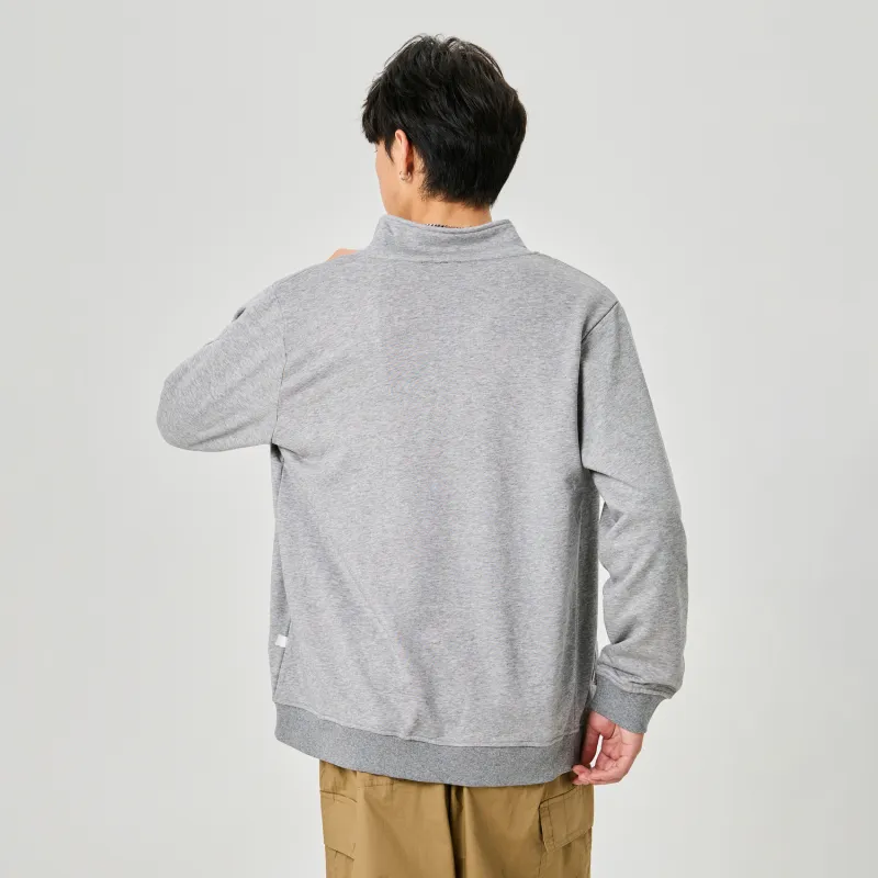 SUPERMOON Sweatshirts Unisex Gray-2