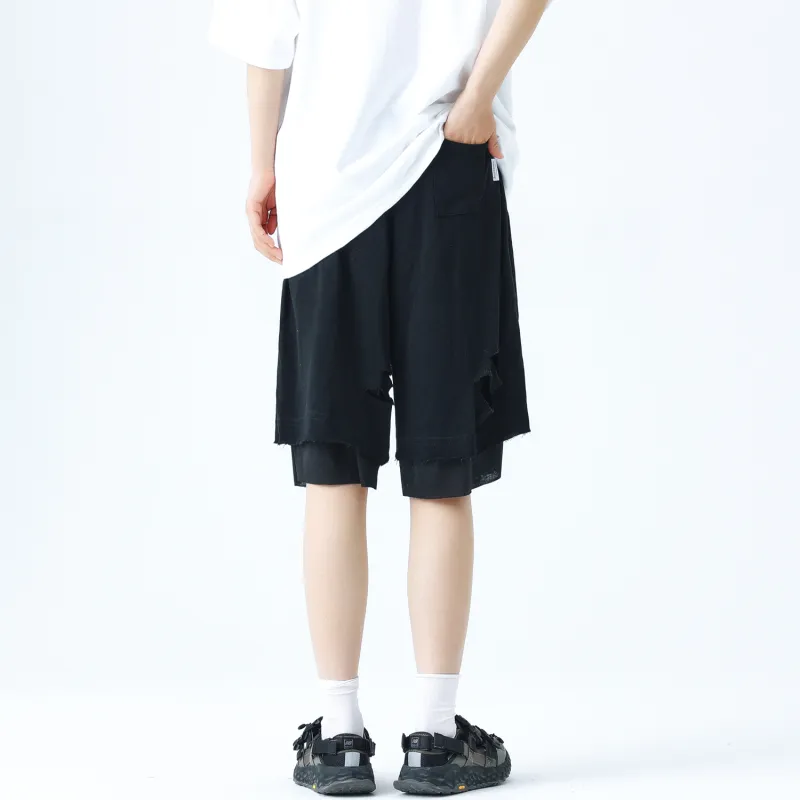 SUPERMOON Loose Fit Shorts Unisex-3