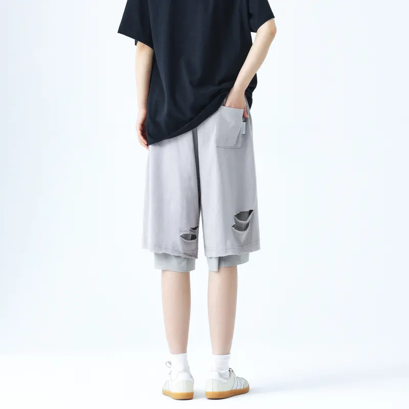 SUPERMOON Loose Fit Shorts Unisex-7
