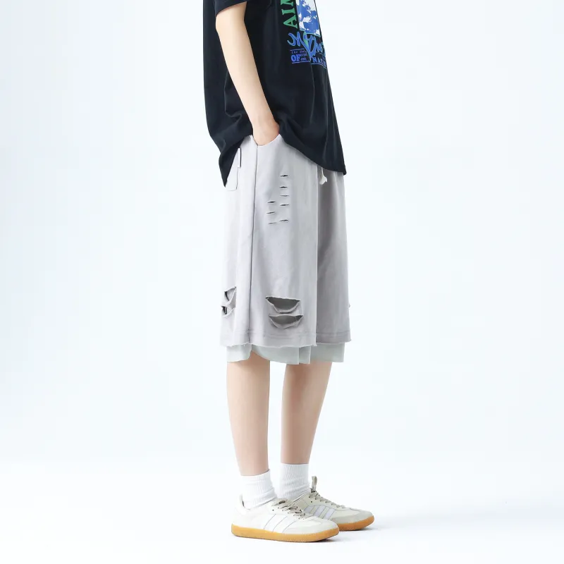 SUPERMOON Loose Fit Shorts Unisex-6