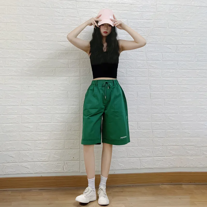 SUPERMOON Casual Shorts Unisex-8