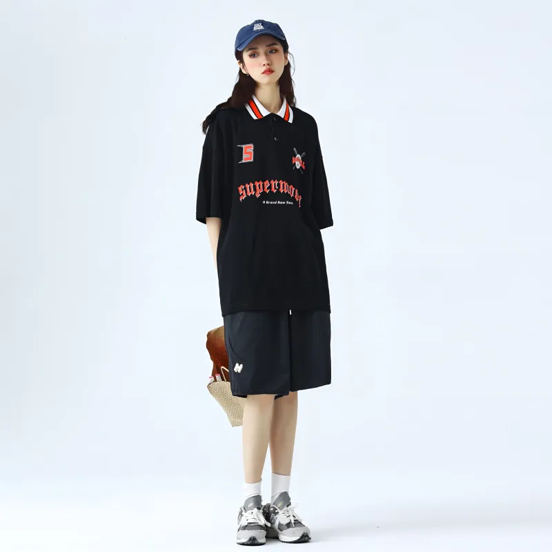 SUPERMOON Loose Fit Shorts Unisex-27