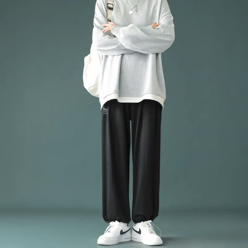 SUPERMOON Knitted Sweatpants Unisex-16