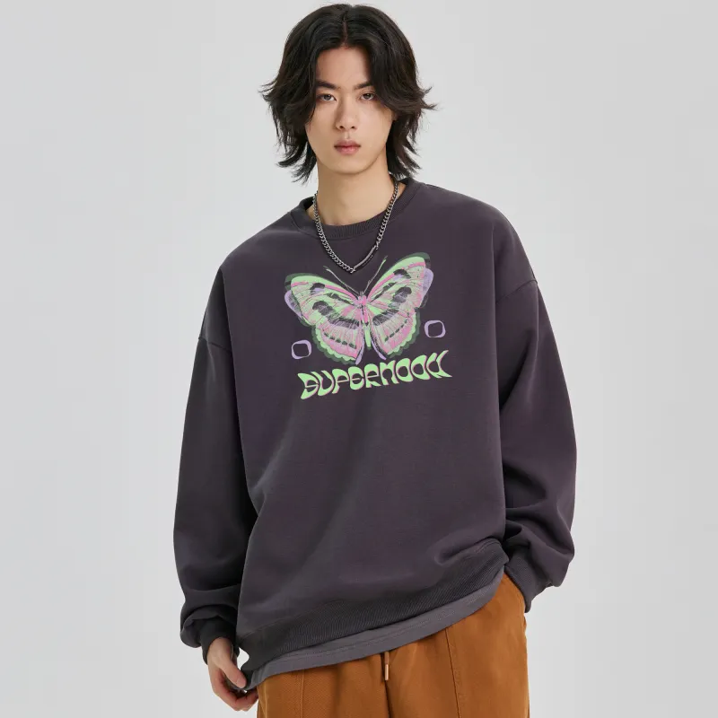 SUPERMOON Sweatshirts Unisex-14